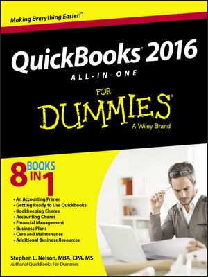 cover image of QuickBooks 2016 All-in-One For Dummies